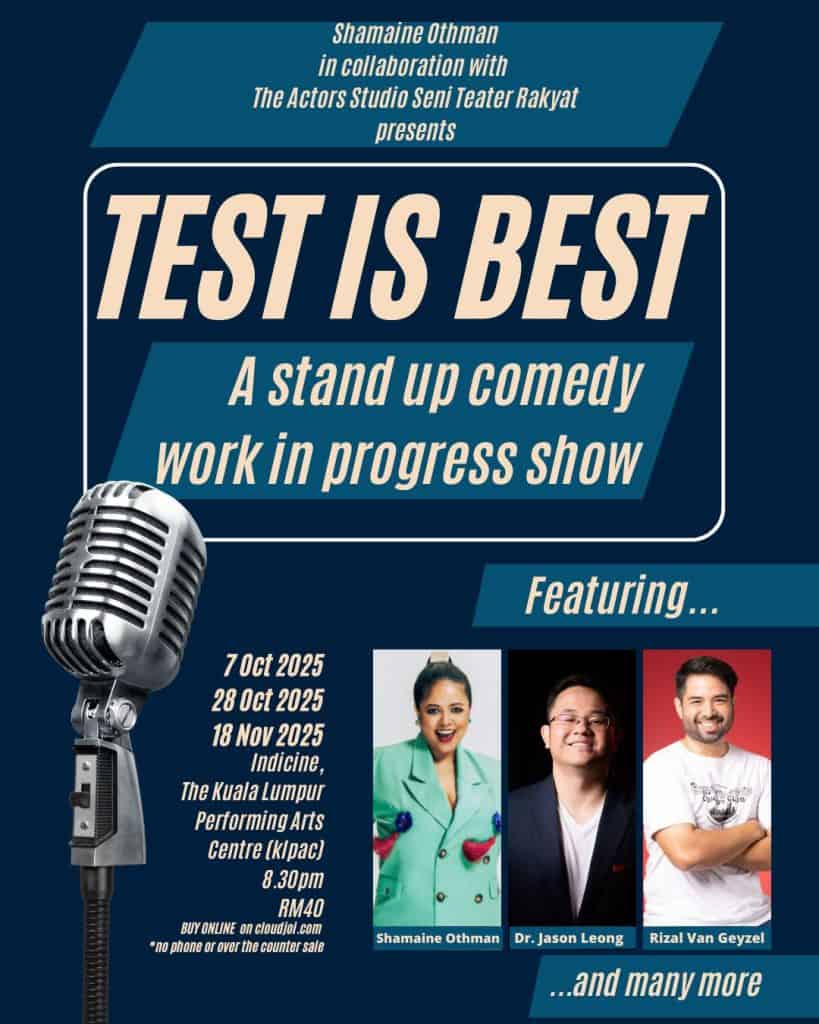 Test is Best OctNov 2025 poster